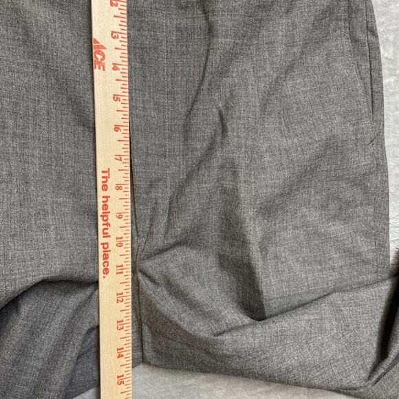Vintage Tailors Row By Deansgate Worsted Wool Cuffed Pants Men’s Size 38x37 Gray - Picture 4 of 11